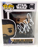 O'Shea Jackson Jr Signed Funko Pop Star Wars Kawlan Roken Obi-Wan Kenobi BAS COA