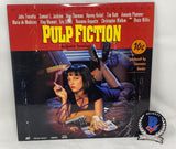 Quentin Tarantino Signed Autographed Pulp Fiction Movie Laserdisc Beckett COA