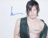 Norman Reedus Signed Autographed 8x10 Photo Daryl The Walking Dead Sexy Pose