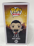 Pete Wentz Signed Funko Pop Rocks Fall Out Boy Pete Wentz #211 Autograph BAS COA
