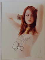 Emma Stone Signed Autographed 11X14 Photo La La Land Hot Sexy COA VD