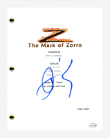 Antonio Banderas Signed Autographed The Mask of Zorro Script Screenplay ACOA COA