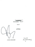 David Boreanaz Signed Autographed BONES Pilot Episode Script COA