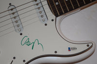 Chris Martin Signed Autographed Electric Guitar COLDPLAY Beckett BAS COA