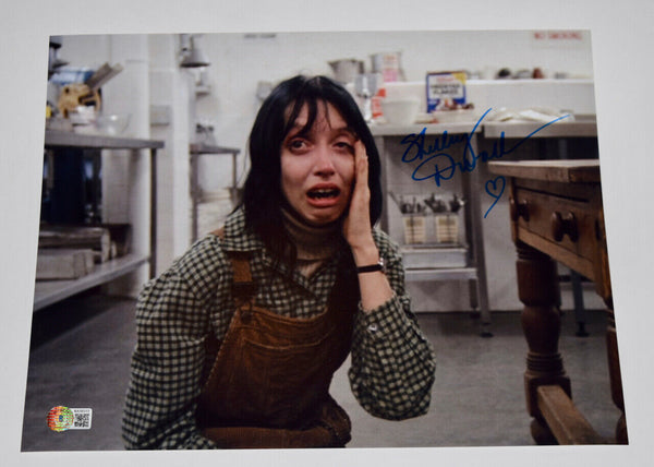 Shelley Duvall Signed Autographed 11x14 Photo The Shining Wendy Beckett BAS COA