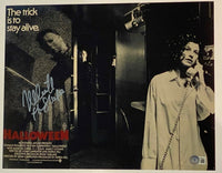 Nick Castle Signed Autographed 11x14 Photo Halloween Michael Myers Beckett COA