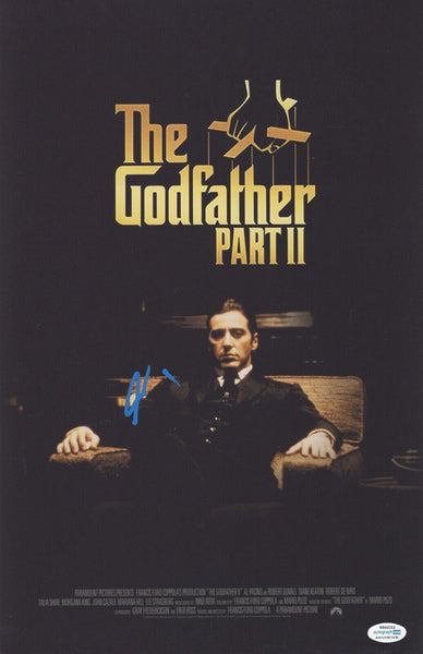 Al Pacino Signed Autographed The Godfather Part II 2 11x17 Movie Poster ACOA COA