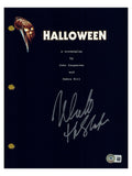 Nick Castle Signed Autographed Halloween Movie Script Michael Myers Beckett COA