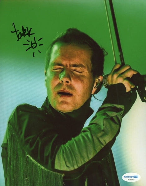 Jonsi Sigur Ros Signed Autograph 8x10 Photo Lead Singer Jonsi Birgisson ACOA