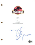Jeff Goldblum Signed Autograph Jurassic Park Movie Script Screenplay Beckett COA