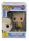 Lance Bass Signed Autograph Nsync Funko Pop Rocks #113 Figure Beckett COA