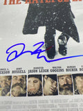 Quentin Tarantino Signed The Hateful Eight 11x17 Movie Poster Photo Beckett COA