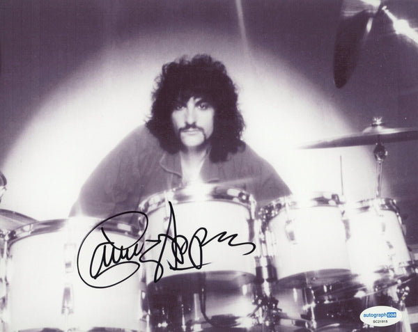 Carmine Appice Signed Autograph 8x10 Photo Vanilla Fudge Ozzy Osbourne ACOA COA