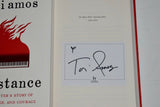 Tori Amos Signed Autographed Resistance Hard Cover Book COA