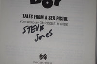 Steve Jones Signed Autographed LONELY BOY TALES FROM A SEX PISTOL HC Book COA