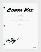 Gianni DeCenzo Signed Autographed Cobra Kai The Right Path Script Ep304 ACOA COA