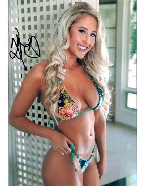 Kristin Daniells Danielle Signed Autograph 8x10 Photo Hot Sexy Maxim Model COA
