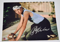 Ralph Macchio Signed Autograph 11x14 Photo The Karate Kid Cobra Kai Beckett COA