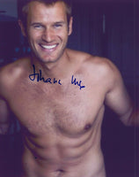 Johann Urb Signed Autographed 8x10 Photo Shirtless Handsome Actor ARROW COA