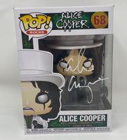 Alice Cooper Signed Autographed Funko Pop Rocks #68 Figure Beckett COA