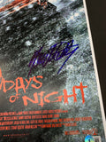 Danny Huston Signed Autographed 30 Days of Night Movie Poster 12x18 Beckett COA