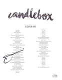 Kevin Martin Signed Autographed Candlebox Cover Me Song Lyric Sheet ACOA COA