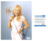 Kristin Chenoweth Signed Autograph 8x10 Photo Schmigadoon Wicked Actress ACOA
