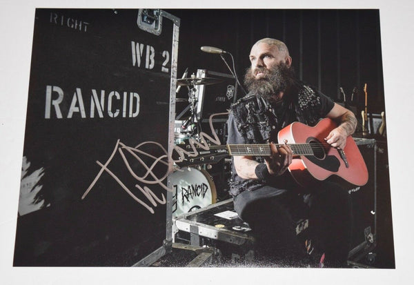 Tim Armstrong Signed Autographed 11x14 Photo RANCID & THE REPLACEMENTS COA