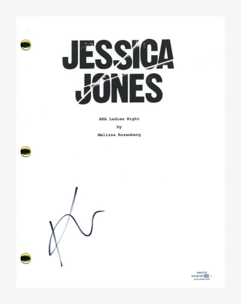Krysten Ritter Signed Autographed Jessica Jones Pilot Episode Script ACOA COA