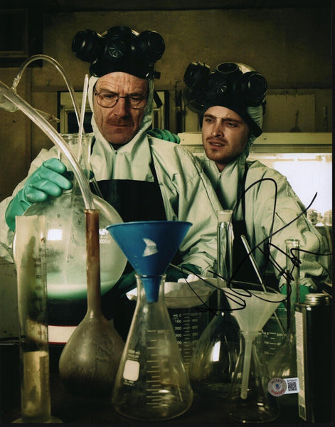 Aaron Paul Signed Autographed 11x14 Photo Breaking Bad Jesse Beckett COA
