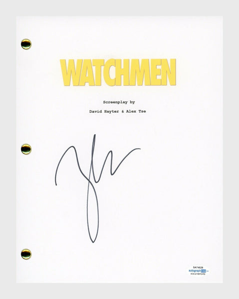 Zack Snyder Signed Autographed Watchmen Movie Script Screenplay ACOA COA