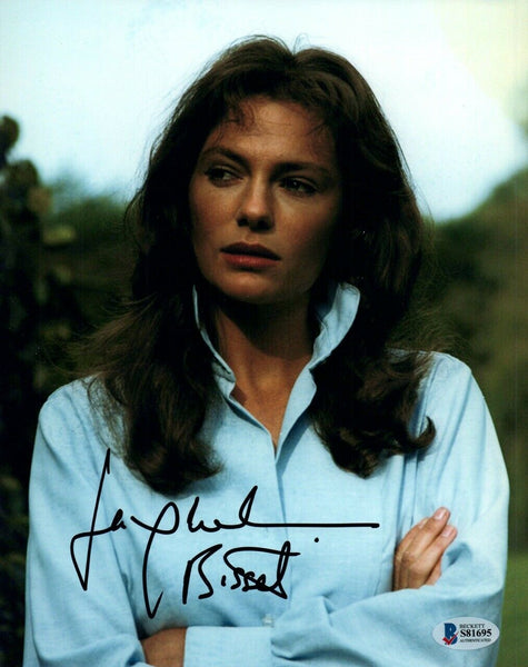 Jacqueline Bissett Signed Autograph 8x10 Photo The Deep Actress Beckett BAS COA