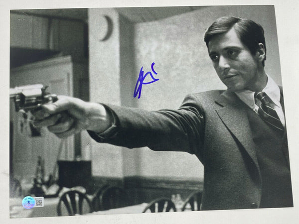 Al Pacino Signed Autographed 11x14 Photo The Godfather Beckett BAS COA