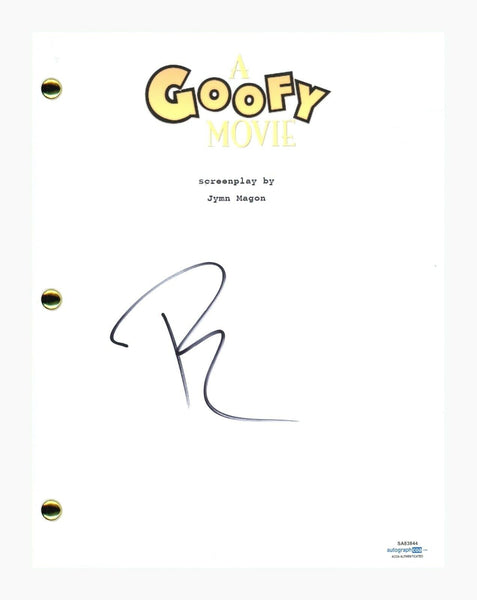 Pauly Shore Signed Autographed A Goofy Movie Script Screenplay ACOA CO ...