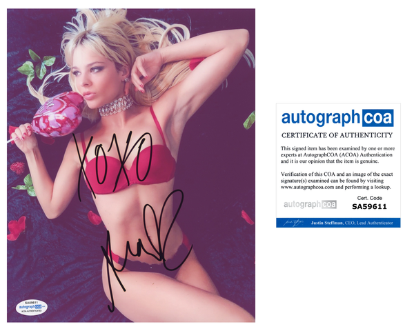 Ava Capra Signed Autographed 8x10 Photo America's Next Top Model ACOA COA