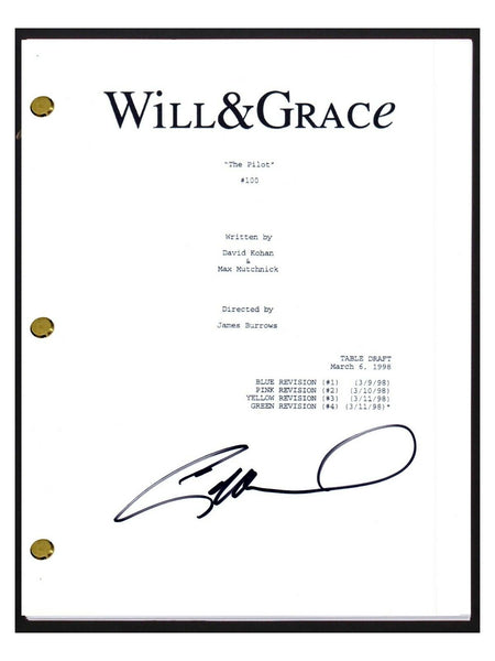 Eric McCormack Signed Autographed WILL & GRACE Pilot Episode Script COA