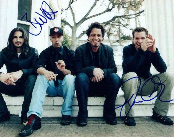 Tim Commerford & Brad Wilk Signed Autograph 8x10 Photo AUDIOSLAVE COA