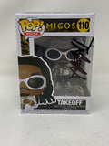 Takeoff Signed Autographed Funko Pop Figure Migos #110 Beckett COA