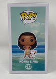 Jared Bush Signed Autographed Moana & Pua Funko Pop Figure Writer Beckett COA