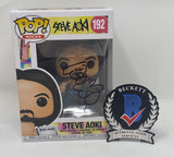 Steve Aoki Signed Autographed Funko Pop Rocks #192 Figure Beckett COA