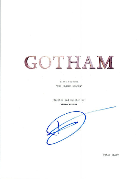 Donal Logue Signed Autographed GOTHAM Pilot Episode Script COA VD