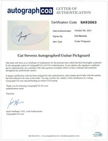 Cat Stevens Signed Autographed Full Size Acoustic Guitar Yusuf Islam ACOA COA