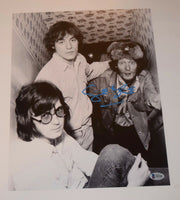 Ginger Baker Signed Autograph 11x14 Photo Cream Blind Faith Drummer Beckett COA