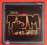 TOM JONES "THIS IS TOM JONES" SIGNED AUTOGRAPHED RECORD ALBUM LP