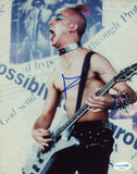Daron Malakian System of a Down Signed Autograph 8x10 Photo SOAD Guitar ACOA COA