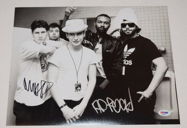 Mike D & Ad-Rock Signed Autographed 11x14 Photo BEASTIE BOYS PSA/DNA COA
