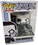 Tobias Forge Ghost Signed Funko Pop Papa Emeritus IV 336 Autograph Beckett COA