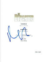 Matt Damon Signed Autographed THE DEPARTED Full Movie Script COA VD