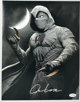 Oscar Isaac Signed Autograph Moon Knight 11x14 Photo Marvel ACOA COA