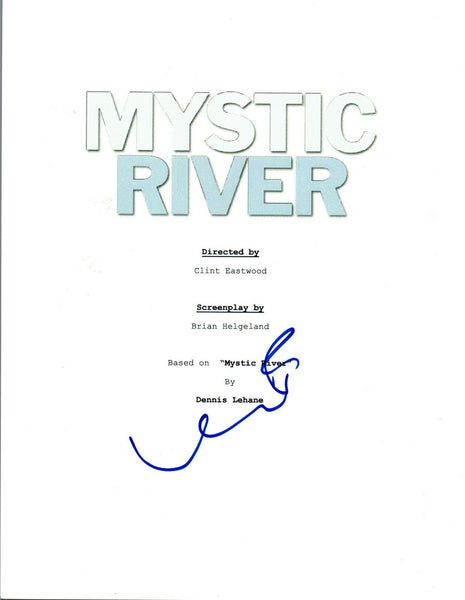 Kevin Bacon Signed Autographed MYSTIC RIVER Full Movie Script COA VD
